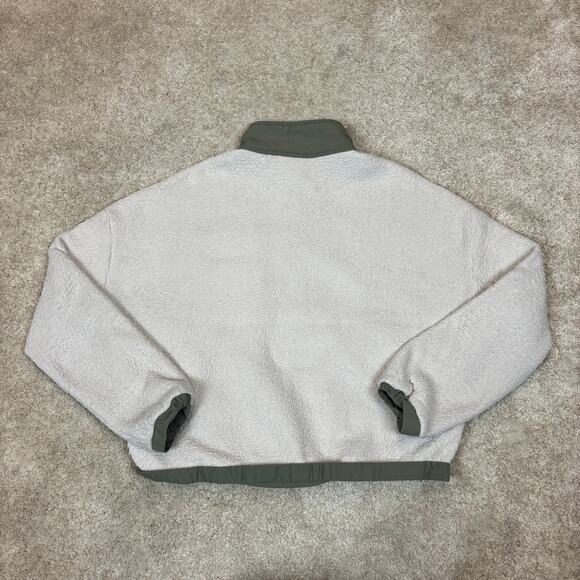 Vuori Cozy Sherpa Popover Fleece 1/4 Snap Pullover Jacket Women's Small - Picture 3 of 11